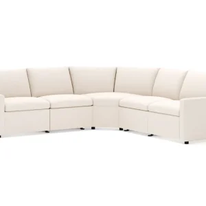 Scandinavian Choice Barsele Hörnsoffa med Elektrisk Recliner 5-sits Beige - Möbler Begränsad tid