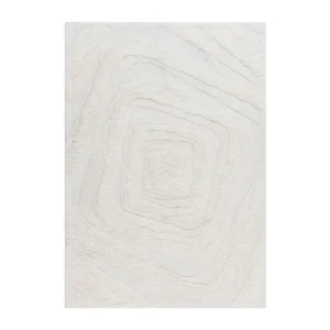 Trygg betalning KM Home Pure Ullmatta 240x340 cm Rektangulär Creme - Textil & mattor