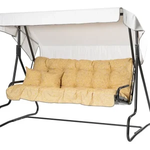 Sänkt pris Varax Adhira Komplett Hammock 196 cm Grå/Gul - Utemöbler & utemiljö