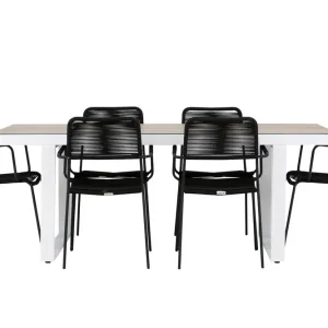 Bästa pris Merlo Matgrupp Utomhus + 6 Utestolar - Utemöbler