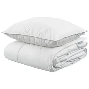 Täcke + Kudde 150 x 200 cm + 50 x 60 cm Vit - Textil & mattor Endast denna vecka