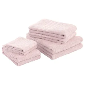Begränsat erbjudande Badlakan Basic Frotté Rosa - Textil & mattor