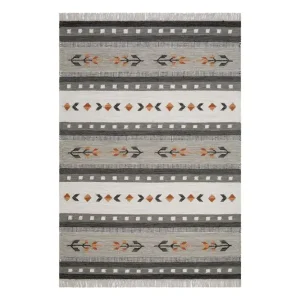 Kundfavorit KM Home Fagersta Ullmatta 200x300 cm Rektangulär Grå - Textil & mattor