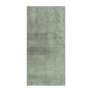 KM Home Momita Friezematta 80x250 cm Oblong Grön - Textil & mattor Kampanj