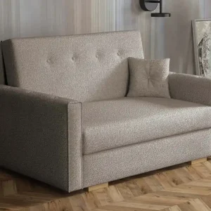Ajiz Bäddsoffa 2-sits i Bouclé Grå - Möbler Utförsäljning