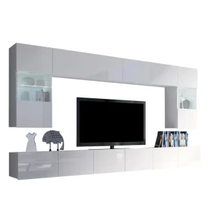 Concept 55 Tessan Tv-möbelset Vit - Möbler Rabatter