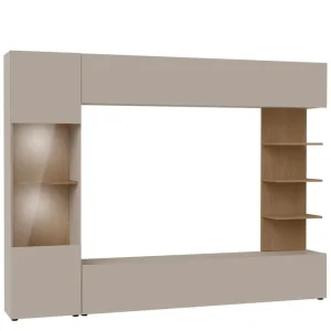 Bunda Tv-möbelset 250x30 cm Beige - Möbler Begränsat erbjudande