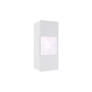 Concept 55 Tessan Vitrinskåp 45x117 cm Vit - Förvaring Snabb frakt