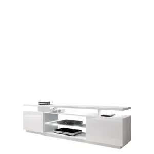 I lager Ceasar Tv-bänk 180 cm Vit - Möbler