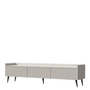 Chiku Tv-bänk 180 cm Beige - Möbler Fynd