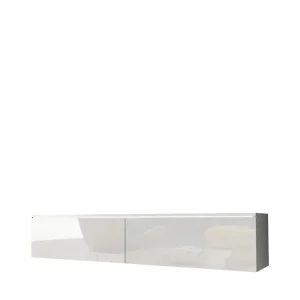 Kanak Tv-bänk 140 cm Vit - Möbler Rabatter