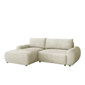 Burman Bäddsoffa med Divan 3-sits i Manchester Beige - Möbler Nedsatt pris