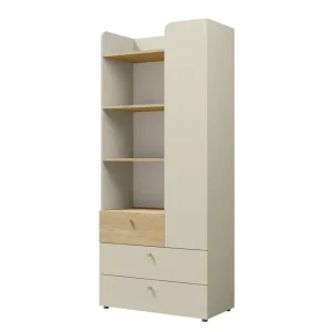 Buhan Garderob 80x185 cm Beige/Brun - Förvaring Beställ nu