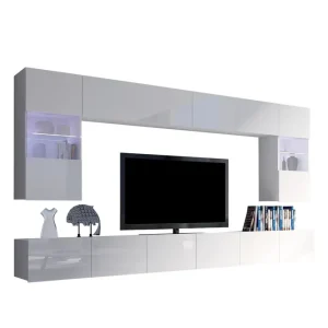 Concept 55 Tessan Tv-möbelset Vit - Möbler Reapris