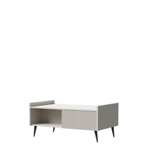 Snabb leverans Chiku Soffbord 100 cm Beige - Möbler