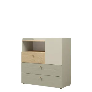 Buhan Byrå 90 cm Beige/Brun - Förvaring Sänkt pris