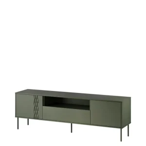 Fri frakt Akiko Tv-bänk 180 cm Grön - Möbler