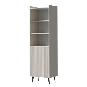 Trygg betalning Chiku Bokhylla 52 cm Beige - Förvaring