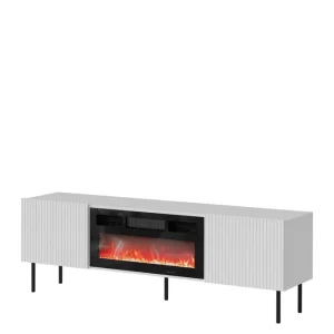 Billigare Kamta Tv-bänk 180 cm Vit - Möbler