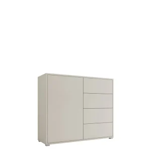Bästa pris Agawal Byrå 100 cm Beige - Förvaring