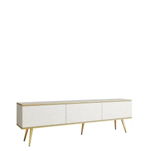 Reapris Edson Tv-bänk 175 cm Vit - Möbler