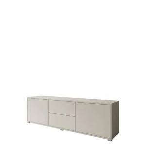 Kampanjpris Agawal Tv-bänk 141 cm Beige - Möbler