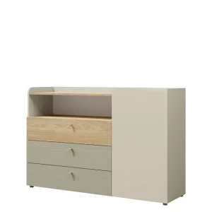 Buhan Byrå 140 cm Beige/Brun - Förvaring Sänkt pris