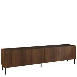 Akihito Tv-bänk 200 cm Brun - Möbler Populär