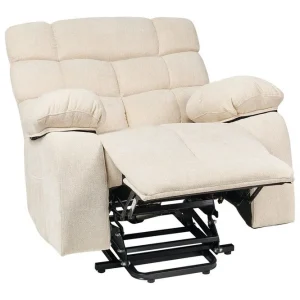 Fri frakt Elektrisk reclinerfåtölj Ares Ljusbeige Ljusbeige - Möbler