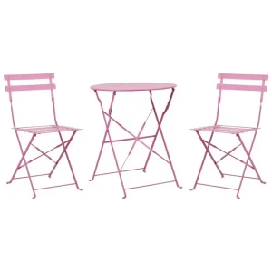 Erbjudande Cafeset Fiori Rosa Rosa - Utemöbler & utemiljö