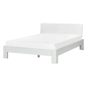 Dubbelsäng Royan med lamellram Vit, 140x200 cm Vit, 140x200 cm - Möbler Populär