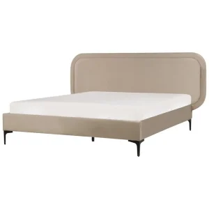 Fynd Dubbelsäng Suzette med lamellram Beige, 160x200 cm Beige, 160x200 cm - Möbler
