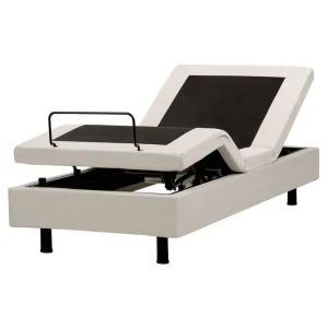 Enkelsäng Duke II Beige-Svart, 80x200 cm Beige-Svart, 80x200 cm - Möbler Erbjudande