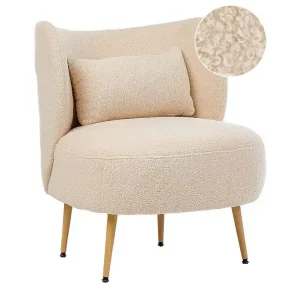 Fåtölj Otsby II Beige/ljust trä Beige/ljust trä - Möbler Begränsad tid
