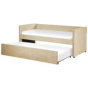 Dagbädd Troyes med lamellram Beige Beige - Möbler Billigare