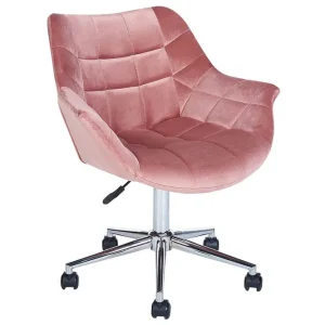 Beställ idag Kontorsstol Labelle Rosa Rosa - Möbler