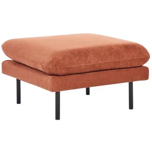 Fotpall Vinterbro Brun/Svart, Chenille Brun/Svart, Chenille - Möbler Fynd