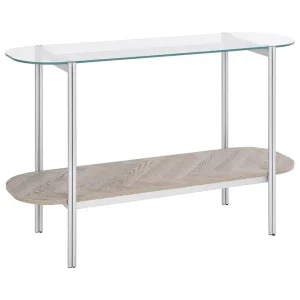 Begränsad tid Konsolbord Lovell Silver, ljust trä Silver, ljust trä - Möbler