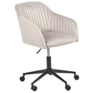 Kontorsstol Venice Beige/svart Beige/svart - Möbler Kampanj
