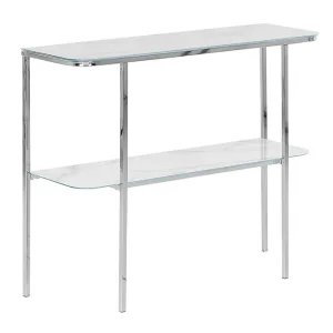 Konsolbord Calvert Vit, Silver Vit, Silver - Möbler Lägg i varukorgen