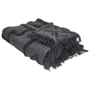 Fynd Pläd Chack Grå/svart, 200x220 cm Grå/svart, 200x220 cm - Textil & mattor