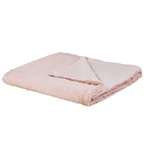 Pläd Gelik Rosa Rosa - Textil & mattor Snabb leverans