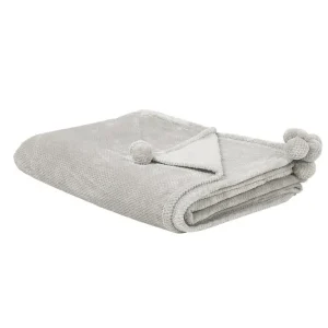 Pläd Saitler Grå, 200x220 cm Grå, 200x220 cm - Textil & mattor Kampanjpris