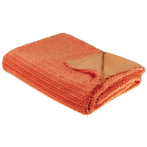 Pläd Bjas Orange, 150x200 cm Orange, 150x200 cm - Textil & mattor Köp nu