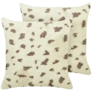 Prydnadskuddar Kasra set om 2 Beige Beige - Textil & mattor Handla nu