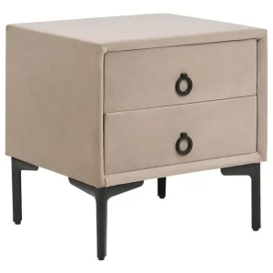 Endast idag Sängbord Sezanne Beige, grå, svart Beige, grå, svart - Möbler