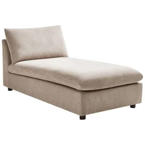 Schäslong Vizille Beige Beige - Möbler Snabb frakt