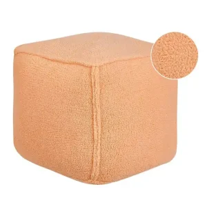 Sittpuff Alipur Orange Orange - Möbler Nedsatt pris