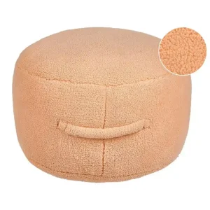 Sittpuff Adlana Orange Orange - Möbler Bästa pris