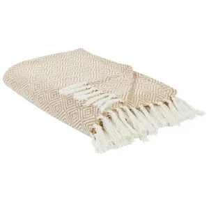 Sängöverkast Toutli Beige, 200x220 cm Beige, 200x220 cm - Textil & mattor Beställ nu